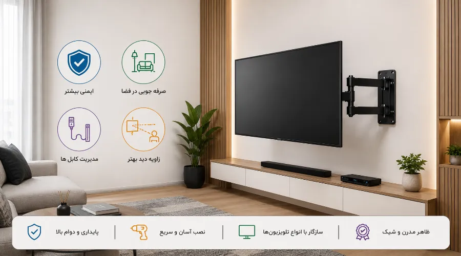 پایه تلویزیون